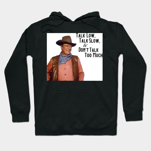 John_Wayne Hoodie by Anung